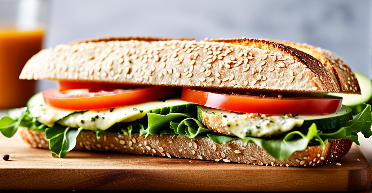 Délices Santé : 10 Recettes de Sandwichs Légers et Nourrissants